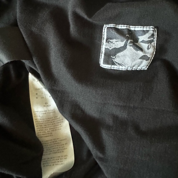 Rick Owens granbury crew sweatshirt long sleeve black DU01B7283 SIZE M NWT - Picture 7 of 10